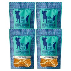 팩앤프라이드 강아지 대구치킨 스시롤, 닭가슴살, 142g, 4개