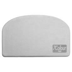 記憶棉浴室吸水地墊 玄關地墊, 1個, 灰色