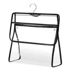 小麥購物 浴室防水收納掛袋 L2134, 1個, 黑色