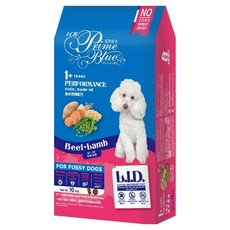 LCB 藍帶廚坊 成犬用健壯挑嘴狗乾糧 L.I.D.配方, 牛肉 + 羊肉, 10kg, 1袋