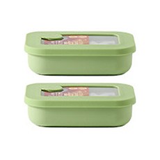 Ardin France Siero 微波爐冷凍庫密封容器 蘋果薄荷, 2個