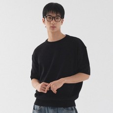 PIANER 經典圓領短袖針織衫