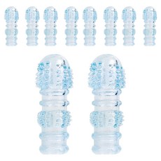 Onmisol 手指套 手指保險套 藍色, 5個, 2入