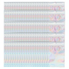 Khohimo 禮物包裝鐳射夾鏈袋 5W0476, 100個, 混色