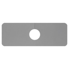 小麥購物 水槽矽藻土吸水墊 L2120, 1個, 灰色