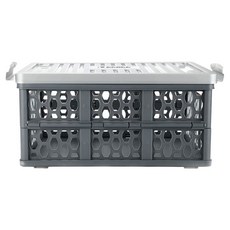 CARAC 多功能百變摺疊收納箱, 黑色, 1個