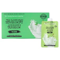 Gongsecret 蛋白奶昔 綠茶口味, 10個, 40g