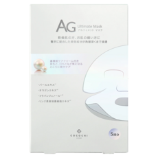 Cocochi AG抗糖珍珠提亮面膜, 5片, 1盒