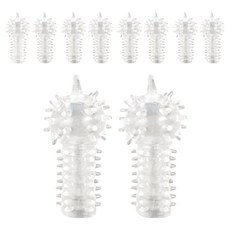 Onmisol 手指保護套 指套 白色, 5個, 2入