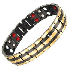 KODACHIEF 個性十足三線護理手鍊 黑色 225 x 15 mm, 1個