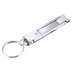 올웨일리 다기능 키체인 손톱깎이 TSP2643, 1개, 스텐