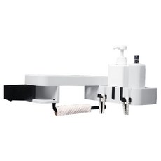 小麥購物 旋轉多功能置物架 L2252, 1個, 黑色