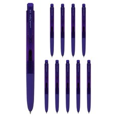 Uni 三菱 SigNo 按壓式原子筆 0.38mm, 紫羅蘭色, 10個