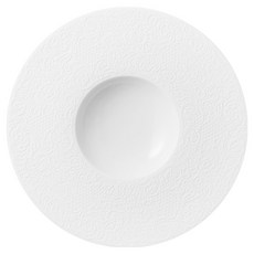 DEGRENNE DEGRENNE COLLECTION L COUTURE 圓形淺碗 29.7cm, 1個, 白色