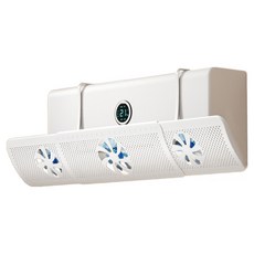 하태스몰 심플한 에어컨바람막이 3in1 블루 선풍기 화이트 52~86cm까지 확장 52 x 16 cm, 1개