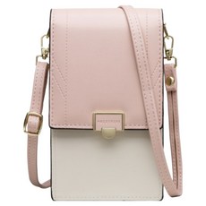 Hararoi 女童時尚雙色智慧型手機斜背包