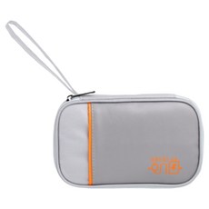 Runeon 簡約外接硬碟收納包 灰色 19 x 12 x 3.5 cm, 1個, 單一商品