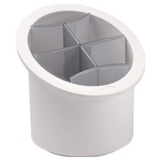 snips 瀝水餐具筒, 1個, 白色