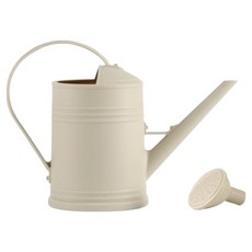 園藝大王 長嘴澆水壺/澆花噴水壺 復古款 T0065, 米色, 1個
