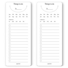 PAPERIAN Now Here 書籤筆記本, 待辦清單, 1個