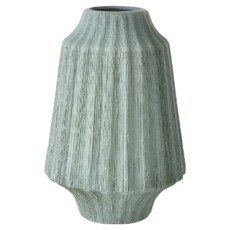 Meric Garden 現代創意手工拉絲藝術裝飾陶瓷花瓶, 莫蘭迪綠