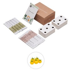 LG전자 틔운 미니용 씨앗키트 세트 방울토마토 노란색, LPM38