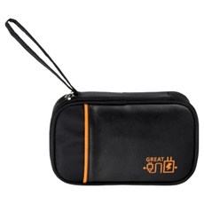 Luneon 簡約外接硬碟收納包 黑色 19 x 12 x 3.5 cm, 1個, 單一商品