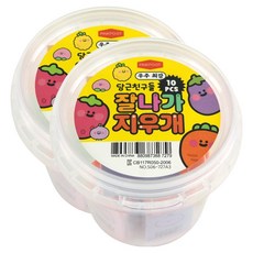 PINKFOOT 胡蘿蔔朋友們 暢銷橡皮擦組, 橘色, 2套