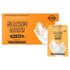 Gong Secret 體重管理配方 濃郁蛋白奶昔 穀物粉口味 10包, 1個, 400g