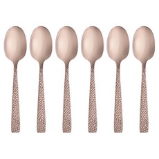 sambonet Siena Pvd Moka Spoon, Copper, 6個