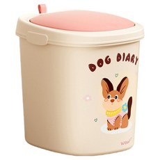 KODACHIEF 小型分類回收垃圾桶, 米色 + 粉色