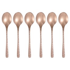 sambonet Venezia PVD 摩卡匙, 6個, 銅色