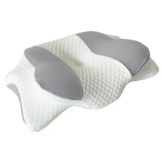 몽슬립 側睡頸椎記憶枕, 1個, 白色