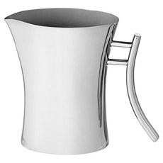 sambonet Cl 30 竹製不鏽鋼牛奶壺 300ml, 銀色, 1個