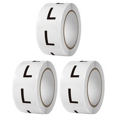 Modernat 服飾尺寸捲筒貼紙 L, 500入, 3個