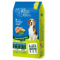 LCB 藍帶廚坊 成狗用活力挑嘴狗乾糧 L.I.D.配方, 羊肉 + 糙米, 10kg, 1袋