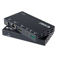 Coms HDMI 中繼器 HD Base T UHD 4K POC RJ45 最大 70m 距離延長 收發器套組, 1套, 混合顏色
