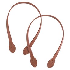 코히모 숄더백 토트백 스티치 가방 DIY 가죽핸들 60cm 5W0478, 2개, 라이트 브라운