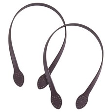 Khohimo 肩背包托特包縫線包 DIY皮革提把 60cm 5W0478, 2個, 巧克力棕色