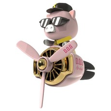 D.O.G 螺旋槳汽車出風口香氛 小豬款, 仲夏夜, 1個
