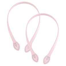 Khohimo 肩揹包 托特包 縫線包 DIY 皮革提把 60cm 5W0478, 2個, 粉紅色