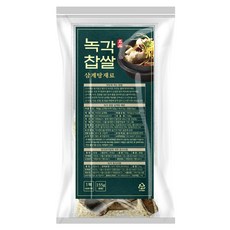 자연초 녹각 찹쌀 들어간 삼계탕 백숙 재료, 155g, 1개