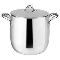 sambonet W Lid Kikka 不鏽鋼湯鍋, 銀色, 1個, 20cm