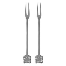 sambonet Fashion Living Party Forks 2件組, 銀色, 1套