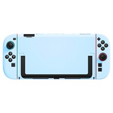 SPACE SHIELD 任天堂 Switch 2 相容標準素色分離式PC硬殼, 1個, 單一商品, 天藍色