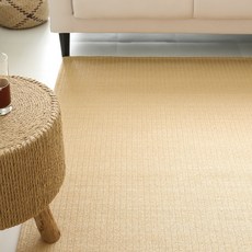 바이빔 카프리 라탄룩 사각 러그