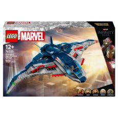 레고 슈퍼히어로 마블 76325 어벤져스: 에이지 오브 울트론 퀸젯, 혼합색상, 1개