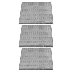 Withblock 高強度混凝土指壓磚 30 x 30 x 3 cm, 3個, 灰色