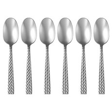 sambonet Cortina 摩卡匙, 6個, 銀色