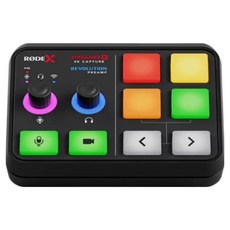 RODE 公司貨 錄音介面/影像擷取卡, 黑色, Streamer X